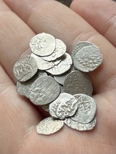 1300-1400s Akte Turkish Ottoman Empire Medieval Silver Old 1 Coin picture