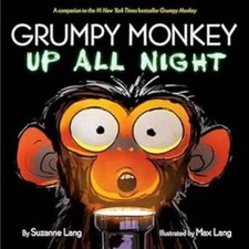 Grumpy Monkey Up All Night - Paperback By Suzanne Lang - GOOD picture