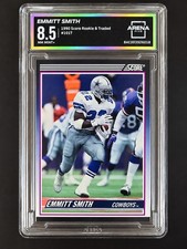 1990 Score Rookie & Traded Emmitt Smith RC #101T Arena Club 8.5 Cowboys picture