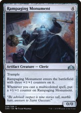 MTG Magic GRN Guilds of Ravnica - 1x EN NM 239 U Rampaging Monument picture