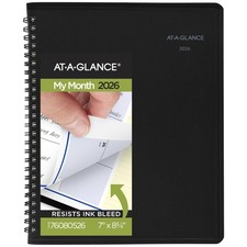 AT-A-GLANCE 2026 Appointment Book Planner, Monthly, 7