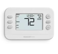 HONEYWELL RTH20B/N X2P HOME PROGRAMMABLE THERMOSTAT 1-STAGE HEAT/COOL 5-2 DAY picture