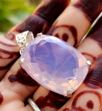 Certified 70.5 Ct+ Natural Opal Cut 925 Solid Silver Pendant Loose Gemstone picture