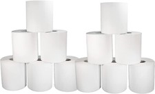 12 Pack of Direct Thermal Continuous Label Rolls - Dimensions are 4 x 1,800 in. picture
