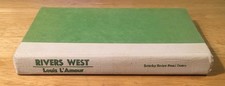 Signed Louis L'Amour Rivers West Hard Cover Book picture