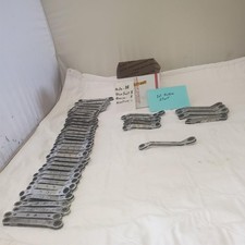Lot of 44 Assorted Proto,Blue-Point Ratcheting Offset Box End Wrenches LOT-669 picture
