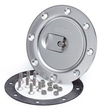 Sparco Non-Locking Brushed Fuel Cap Part #27005OA for Automotive Use picture