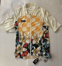 $150 Adidas Mens Size M IP2500 Rich Minisi Cycling M/M Jersey White / Gold picture