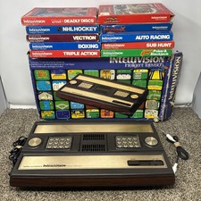 Intellivision Video Game console Tested Working Vintage Game Bundle With Games picture