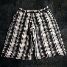 Southpole Men's Black and White Shorts picture