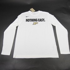 Purdue Boilermakers Nike Nike Tee Long Sleeve Shirt Men's Multiple Sizes picture