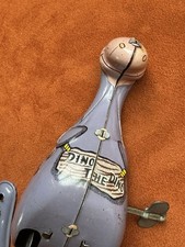 Louis MARX & Co. Flintstones Dino Tin Wind-up 1962 Hanna-Barbera Rare Damaged Jp picture