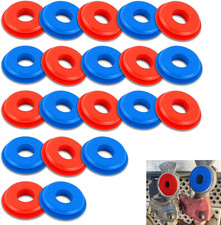 20PCS Glad Hand Seal, Hose Gasket, Rubber round Vehicle Gladhand Gasket, 10028 A picture