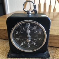 Vintage G.E. General Electric X-Ray Dark Room Wind-up Interval Timer + Mark Time picture