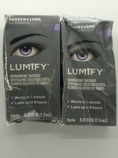2 Pack Lumify Redness Reliever Eye Drops LARGE SIZE 0.25 fl oz Exp 10/31/2026 picture