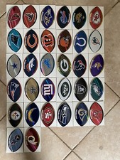 Rare 2009 NFL Prismatic Football Stickers Entire Set of 32 Vending Machine picture