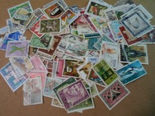 Collection lot 100 different large stamps of Portugal picture