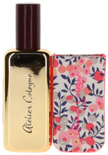 Santal Carmin By Atelier Cologne Absolue 1oz Spray with Magenta Leather Case New picture