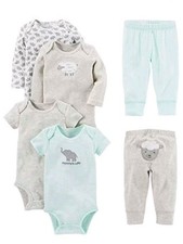 SIMPLE JOYS BY CARTER'S 6 PC NEWBORN LITTLE CHARACTER SETS UNISEX picture