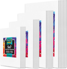 24-Pack 𝗣𝗥𝗘𝗠𝗜𝗨𝗠 Painting Canvas Boards, Painting Acrylic, Oil, Watercolor picture