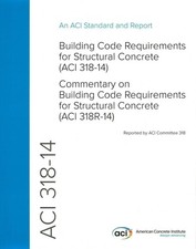 ACI 318-14 Building Code Requirements for Structural Concrete and Commentary picture