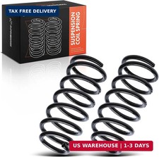 A-Premium 2-Pack Rear Suspension Coil Spring Set Compatible with Honda | for Civ picture