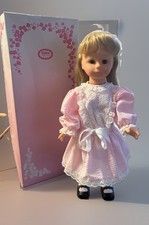 VTG Götz 24” Walking Singing Doll Original Box 3 Outfits Germany Works Disk Rare picture