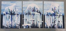 Tomory Dodge - Icebergs (triptych) - Silkscreen on Somerset picture