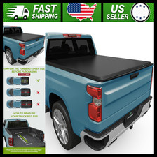 Soft Roll-Up Tonneau Cover for 2007-2026 Chevy Silverado 1500 5.8ft Bed picture