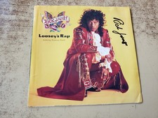 autographed 1980s excellent Rick James – Loosey’s Rap sleeve only 45 picture