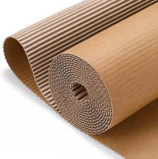 Corrugated Cardboard Roll, 36 X 200 Inch Single Face Cushioned picture