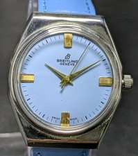 Vintage Breitling 17 Jewels Manual Winding Swiss Made Men’s Watch tiffny Dial picture