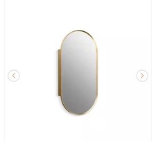 Kohler 35574-BGL Verdera Framed Medicine Cabinet 20x40 Moderne Brushed Gold picture