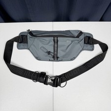 Janji Multipass Sling Bag Gray 2L Running Fanny Pack Crossbody Waist Bag Ripstop picture