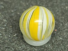 Vintage Handmade German Indian Banded Marble 37/64 picture