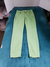 Mos Mosh Jeans Size 28 Womens Green Pants Denim Stretch Mid Rise Straight picture