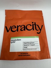 New Veracity Metabolism Ignite Dietary Supplement 60 Capsules 6/28 picture