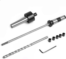 PM-002 MT2 Pen Mandrel Kit with 5 Bushings & 7mm Drill Bit for Woodturning picture