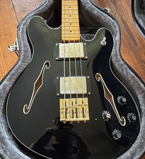 Fender Starcaster Bass Black-badass bridge II - HH Humbucker w/ HSC picture
