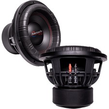 (2) AMERICAN BASS XFL 12” DUAL 4-OHM COMPETITION CAR SUBWOOFERS SUBS D4 (1 PAIR) picture