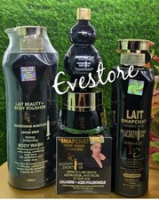 4pc. Lait snapchat Diamant Noir lotion, serum, Facecream & shower Gel  100% 👌 picture