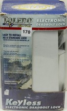 Toledo Electronic Door Deadbolt Lock V180E-US15 In Stainless Steel picture
