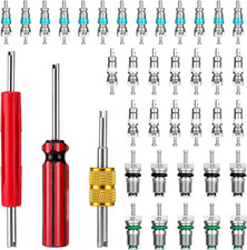 39Pcs Air Conditioning Valve Core Accessories Kit R12 R134A Refrigeration picture