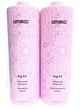 (2 PACK) Amika Big Hit Volumizing Shampoo & Conditioner Liter Duo, 2 x 33.8 oz picture