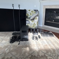 Bose Lifestyle 5.1 Home Theater Speaker System w/ Subwoofer Remote Black picture