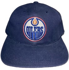 VTG Edmonton Oilers Flat Bill American Needle NHL Licensed Flat Bill Hat CA22751 picture