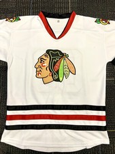 Christmas Vacation Clark Griswold Chicago Blackhawks Jersey Size Small picture