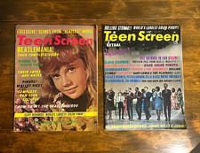 Vintage 1964-1965 Teen Screen Magazine Lot (2) — Beatles, Rolling Stones picture