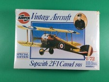 Airfix Sopwith 2F1 Camel 1918 Vintage Aircraft Special Edition Kit #01075 1/72 picture