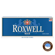 Roxwell Blue  King Cigarette 200ct Tubes - 5 Boxes picture